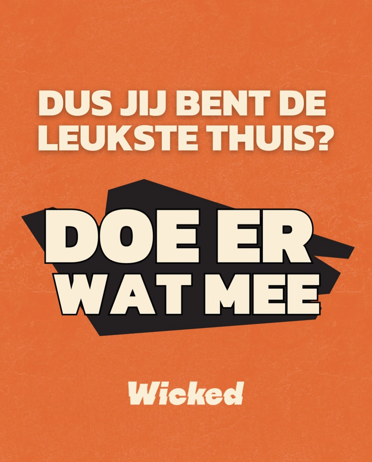 Comedycursus bij Wicked